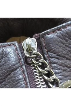 Chanel Vintage Vintage Tassen Pre-owned Leather Chanel-bags Brown -Goedkope Chanel Vintage winkel 88a004e11f8163be1f7a87f0475ec1b0