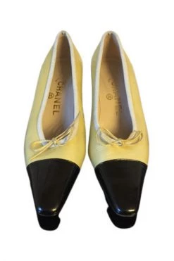 Chanel Vintage Vintage Schoenen Pre-owned Escarpins Beige