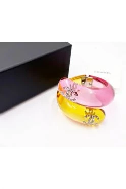 Chanel Vintage Vintage Sieraden Pre-owned Metal Chanel-jewelry Yellow