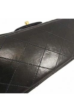 Chanel Vintage Vintage Tassen Pre-owned Medium Double Flap Bag Black -Goedkope Chanel Vintage winkel 8ba5bb1de55ef5594604e73ddf5febaa