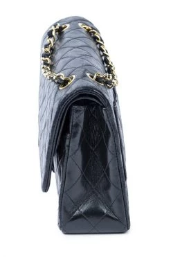 Chanel Vintage Vintage Tassen Pre-owned Medium Double Flap Bag Black -Goedkope Chanel Vintage winkel 8baf15d81b55bf4758141fa1ca229d15