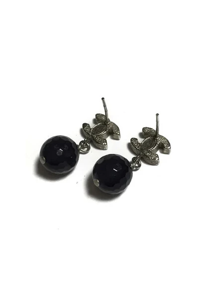 Chanel Vintage Vintage Sieraden Pre-owned Metal Earrings Gray 3 Chanel Vintage Vintage Sieraden Pre-owned Metal Earrings Gray - Afbeelding 3