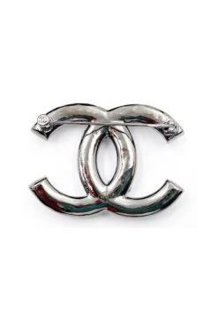 Chanel Vintage Vintage Sieraden Pre-owned Metal Chanel-jewelry Gray