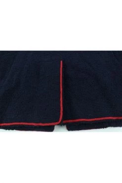 Chanel Vintage Vintage Jassen Pre-owned Wool Outerwear Blue -Goedkope Chanel Vintage winkel 8ccd1cc4f6b351b32306e7d040e8af4a