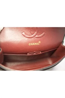 Chanel Vintage Vintage Tassen Pre-owned Medium Double Flap Bag Black -Goedkope Chanel Vintage winkel 8cfe66c013ccf276489c59cefb5d4093