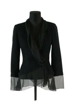 Chanel Vintage Vintage Tops Pre-owned Wool Tops Black -Goedkope Chanel Vintage winkel 8d979a927d5305e6dfd2b290aef7c727