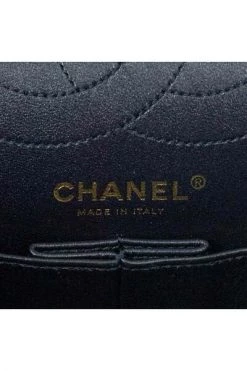 Chanel Vintage Vintage Tassen Pre-owned Sac 2.55 Black -Goedkope Chanel Vintage winkel 8ddba65d17536681991fda6bc759a77e