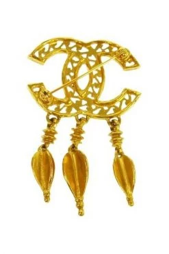 Chanel Vintage Vintage Sieraden Pre-owned Metal Chanel-jewelry Yellow -Goedkope Chanel Vintage winkel 8e84e8fcdeec1db0d529be84465c7e73