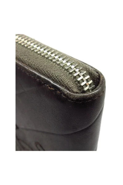 Chanel Vintage Vintage Accessoires Pre-owned Leather Wallets Brown 4 Chanel Vintage Vintage Accessoires Pre-owned Leather Wallets Brown - Afbeelding 4