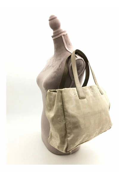 Chanel Vintage Vintage Tassen Pre-owned Tote Bags Beige 5 Chanel Vintage Vintage Tassen Pre-owned Tote Bags Beige - Afbeelding 5