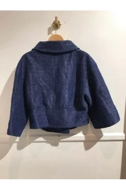 Chanel Vintage Vintage Jassen Pre-owned Fabric Outerwear Blue -Goedkope Chanel Vintage winkel 9032731dcc9fb44a462cb9b3cb0d135d