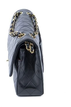 Chanel Vintage Vintage Tassen Pre-owned Medium Double Flap Bag Black -Goedkope Chanel Vintage winkel 91fd87ce4cc446b14008f4fe9d52cf58