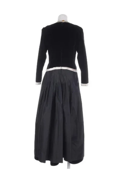 Chanel Vintage Vintage Jurken Pre-owned Fabric Dresses Black 4 Chanel Vintage Vintage Jurken Pre-owned Fabric Dresses Black - Afbeelding 4
