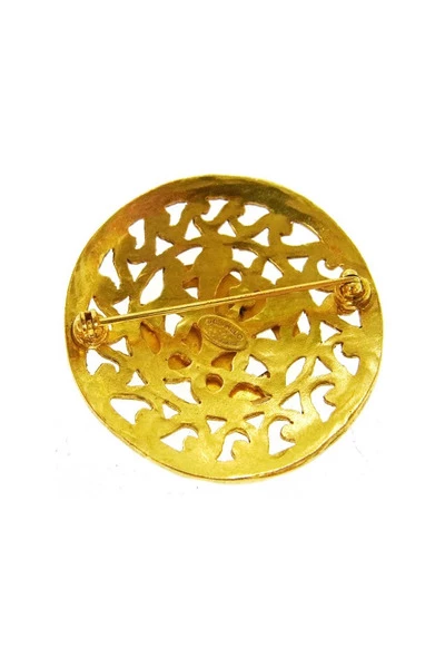 Chanel Vintage Vintage Sieraden Pre-owned Yellow Gold Chanel-jewelry Yellow 3 Chanel Vintage Vintage Sieraden Pre-owned Yellow Gold Chanel-jewelry Yellow - Afbeelding 3