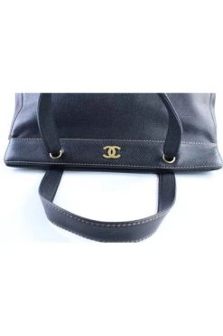 Chanel Vintage Vintage Tassen Pre-owned Leather Chanel-bags Black -Goedkope Chanel Vintage winkel 93f5a339013ead3e599f2a4c5ace1c35