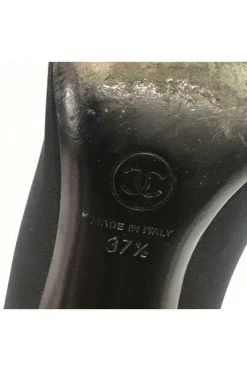 Chanel Vintage Vintage Schoenen Pre-owned Escarpins Black -Goedkope Chanel Vintage winkel 9406d032e2e0aa0cba498e27898c3e16