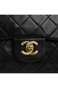 Chanel Vintage Vintage Tassen Pre-owned Sac Timeless Medium En Cuir Black -Goedkope Chanel Vintage winkel 9469fb363fd1447fc12af27d959d829f