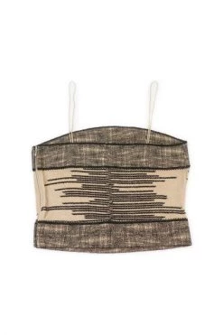 Chanel Vintage Vintage Tops Pre-owned Fabric Tops Beige -Goedkope Chanel Vintage winkel 94c1941e7009821ae2415f0a984afa00