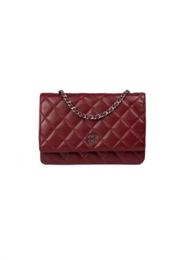 Chanel Vintage Vintage Tassen Pre-owned Woc Bag Red
