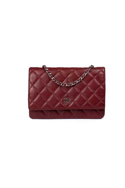 Chanel Vintage Vintage Tassen Pre-owned Woc Bag Red 1 Chanel Vintage Vintage Tassen Pre-owned Woc Bag Red