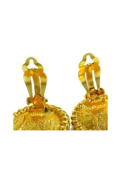 Chanel Vintage Vintage Sieraden Pre-owned Earrings Yellow -Goedkope Chanel Vintage winkel 9577ea9841aa2c50c7d92e7e80d3e419