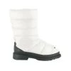 Chanel Vintage Vintage Schoenen Pre-Owned Nylon Boots Quilted White