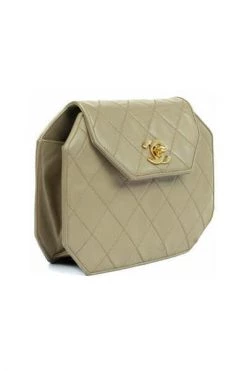 Chanel Vintage Vintage Tassen Pre-owned Sac Vintage Beige -Goedkope Chanel Vintage winkel 958b66141a97fa40ff802ad03423c959