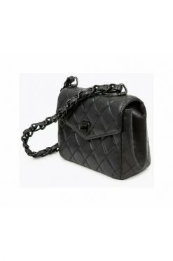 Chanel Vintage Vintage Tassen Pre-owned Mini Bag Black