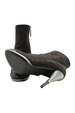 Chanel Vintage Vintage Schoenen Boots Black -Goedkope Chanel Vintage winkel 962bf18f2289b212787fda1e01837922