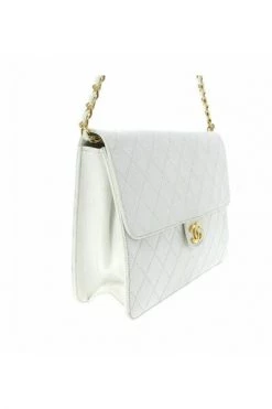 Chanel Vintage Vintage Tassen Shoulder Bags White -Goedkope Chanel Vintage winkel 965a43d7b27d3a1145c3315e9a88547b