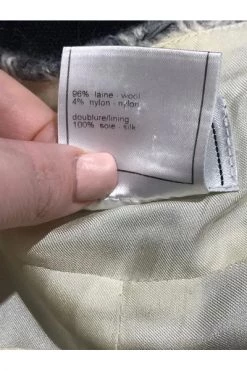 Chanel Vintage Vintage Rokken Pre-owned Wool Bottoms Gray -Goedkope Chanel Vintage winkel 967091718dcf6c348a9234951650059a