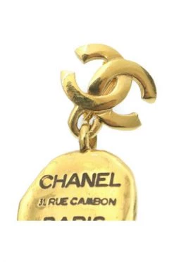 Chanel Vintage Vintage Sieraden Pre-owned Earrings Yellow -Goedkope Chanel Vintage winkel 9679914927bd947c20cbcc93bf7ca1ae