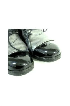 Chanel Vintage Vintage Schoenen Pre-ownedLeatherBoots Gray -Goedkope Chanel Vintage winkel 96b1e99f765ab0be2d401ce6b0628e8c