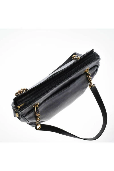 Chanel Vintage Vintage Tassen Pre-owned Cabas Bag Black 4 Chanel Vintage Vintage Tassen Pre-owned Cabas Bag Black - Afbeelding 4