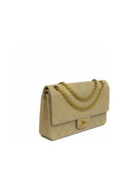 Chanel Vintage Vintage Tassen Pre-owned Cross Body Bags Beige -Goedkope Chanel Vintage winkel 97b0e372dbbba44b26078ce38ff0f047