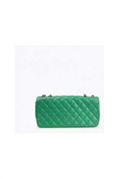 Chanel Vintage Vintage Tassen Pre-ownedLeatherchanel-bags Green -Goedkope Chanel Vintage winkel 97bf75da5c410a3ecc41c3360ff9d57f