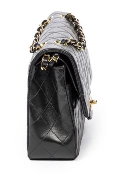 Chanel Vintage Vintage Tassen Pre-owned Medium Double Flap Bag Black -Goedkope Chanel Vintage winkel 984850b1ee9c3deaa8e2e471ba836729