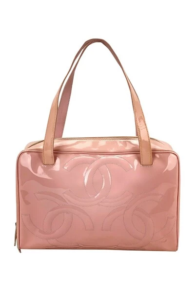 Chanel Vintage Vintage Tassen Pre-owned Shoulder Bags Pink 5 Chanel Vintage Vintage Tassen Pre-owned Shoulder Bags Pink - Afbeelding 5