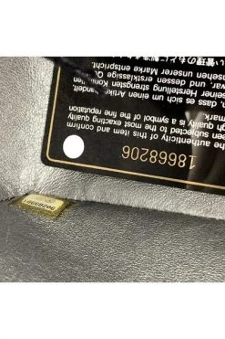 Chanel Vintage Vintage Tassen Pre-owned Leather Chanel-bags Gray