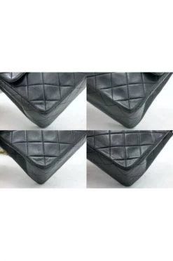 Chanel Vintage Vintage Tassen Pre-owned Leather Flap Bag Black -Goedkope Chanel Vintage winkel 98abf2f8a73c4c087712c828f8510928