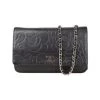 Chanel Vintage Vintage Tassen Pre-owned Leather Crossbody-bags Black