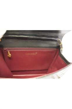 Chanel Vintage Vintage Tassen Pre-owned Small Chain Shoulder Bag Clutch Black -Goedkope Chanel Vintage winkel 993bda88872a8d890c98d7fd3f55c155