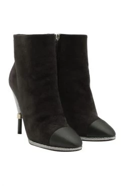 Chanel Vintage Vintage Schoenen Boots Black -Goedkope Chanel Vintage winkel 99c01cc2cbcac5e70bbba5dd7aecce8c