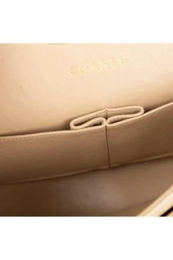 Chanel Vintage Vintage Tassen Pre-owned Leather Chanel-bags Beige -Goedkope Chanel Vintage winkel 9a4d40314b4290a2708ddd82879bcb5d