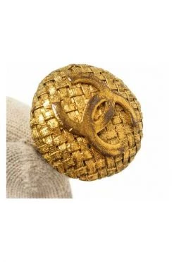 Chanel Vintage Vintage Sieraden Pre-owned Jewellery Yellow