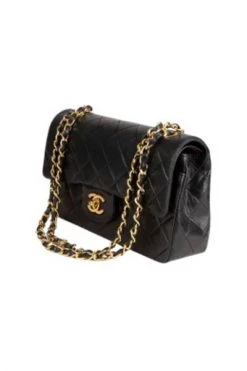 Chanel Vintage Vintage Tassen Pre-owned Leather Crossbody-bags Black -Goedkope Chanel Vintage winkel 9baf085496c1d783154c41c71c873345