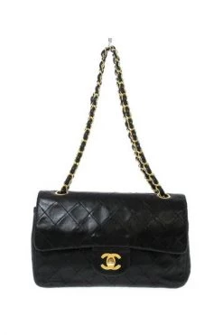 Chanel Vintage Vintage Tassen Pre-owned Leather Chanel Bags Black -Goedkope Chanel Vintage winkel 9cc5b6b6f9848785e818c1607fe41bf1