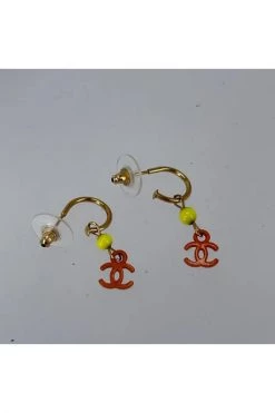 Chanel Vintage Vintage Sieraden Pre-owned Metal Chanel-jewelry Yellow -Goedkope Chanel Vintage winkel 9d52355a1c82a2e0c1c649e7c5ed97a2