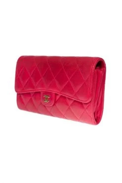 Chanel Vintage Vintage Accessoires Pre-owned Wallets Pink