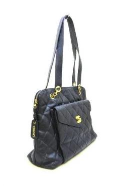 Chanel Vintage Vintage Tassen Pre-owned Shoulder Bags Blue